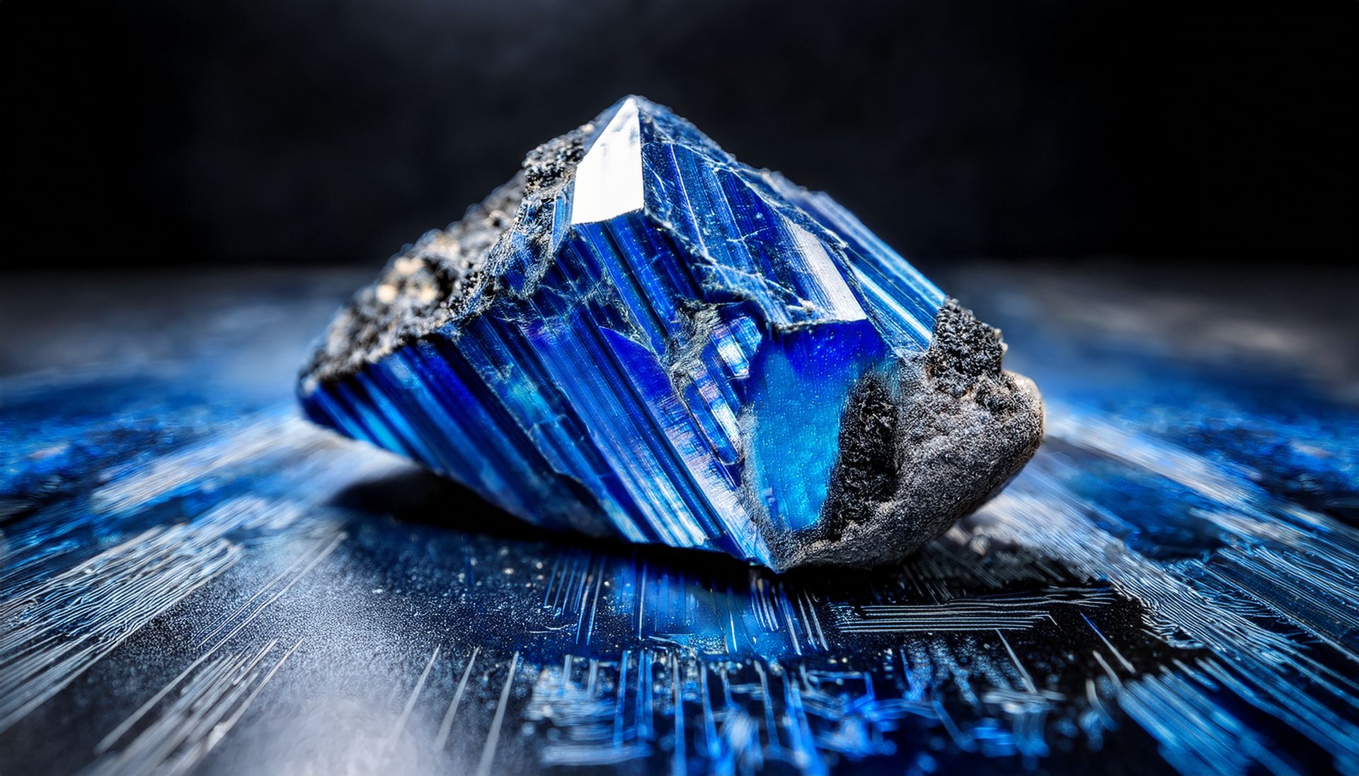 Un cristal de COBALT